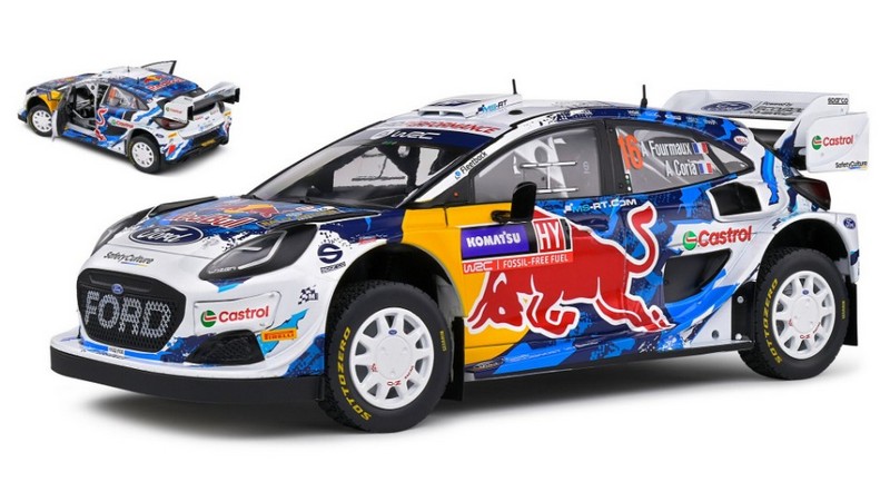Ford Puma Rally1 #16 Rally Sweden 2024 Fourmaux - Coria by solido