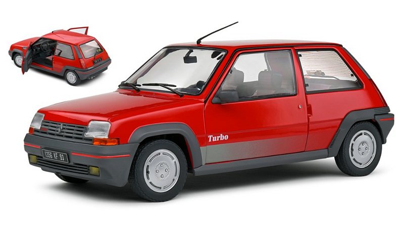 Renault R5 GT Turbo Mk1 1985 (Red) by solido