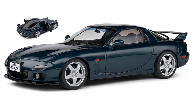 Mazda RX-7 FD RS Coupe 1994 (Blue) by solido