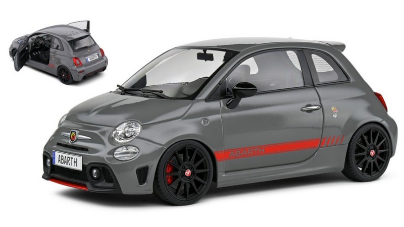 Fiat 500 Abarth 595 XSR Yamaha Edition 2022 (Grey) by solido