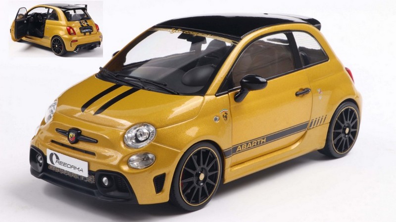 Fiat Abarth 595 2022 (Met.Yellow) by solido