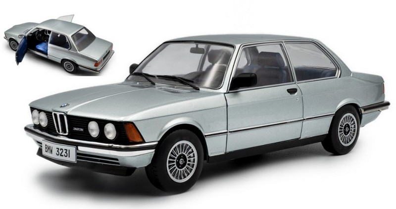 BMW 323i (E21) 1980 (Silver) by solido