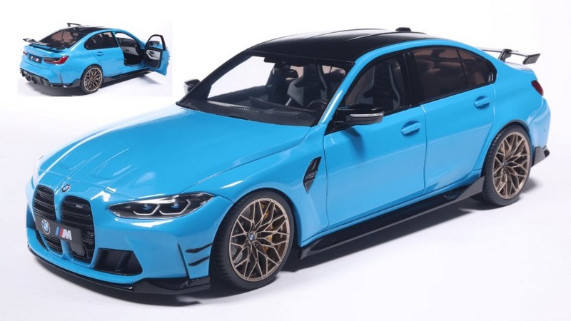 BMW M3 Performance Parts (G80) 2024 (Beach Blue) by solido