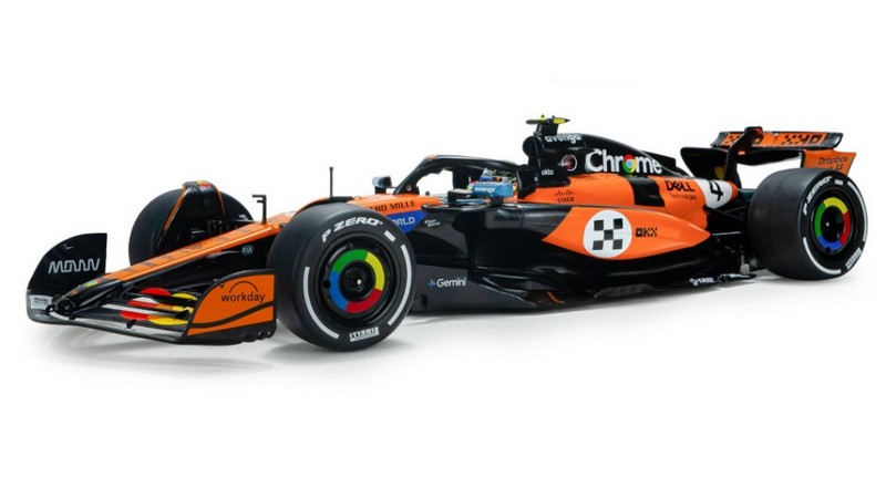 McLaren MCL39 #4 GP Monaco 2025 Lando Norris World Champion by solido