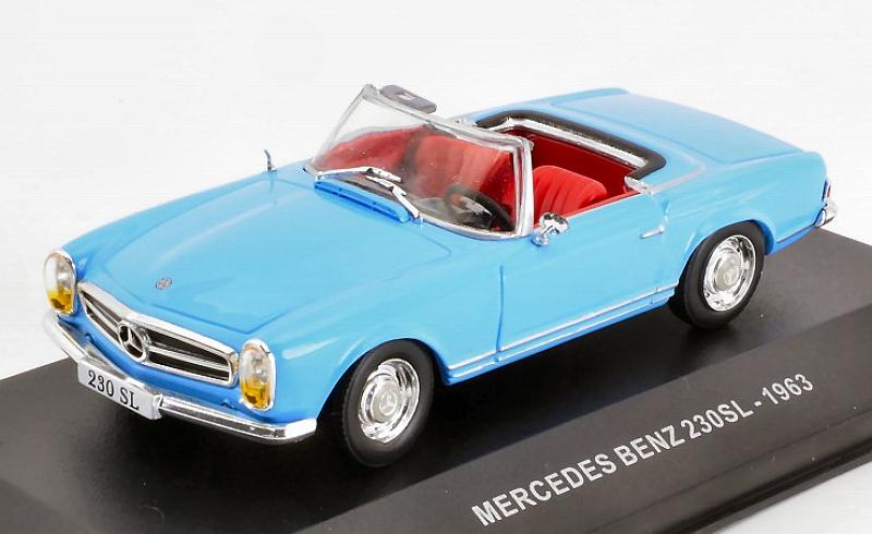 Mercedes 230 SL 1963 (Light Blue) by solido