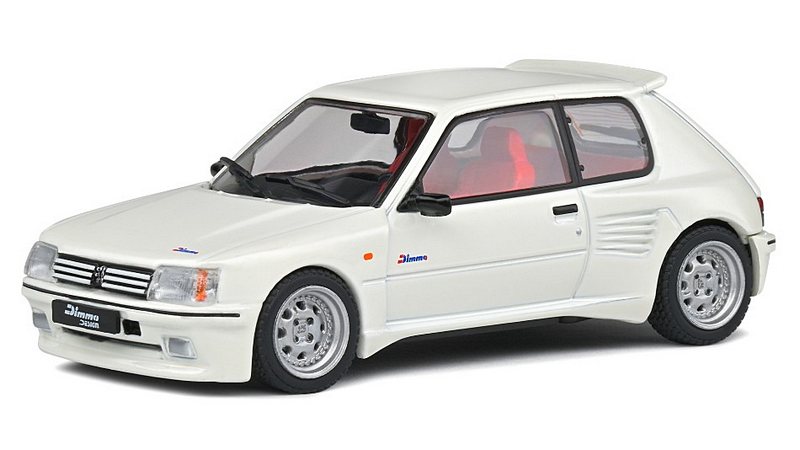 Peugeot 205 GTI Dimma (White) by solido