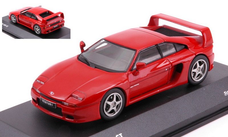 Venturi 400 GT Biturbo 1994 (Red) by solido