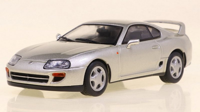 Toyota Supra MkV Coupe 2001 (Silver) by solido