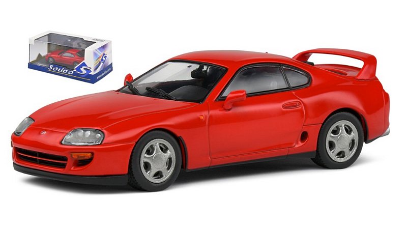 Toyota Supra Mk4 2001 (Red) by solido