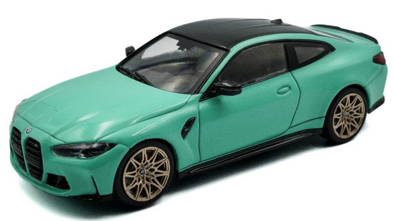BMW M4 Coupe Competition (G82) 2023 (Mint Green) by solido