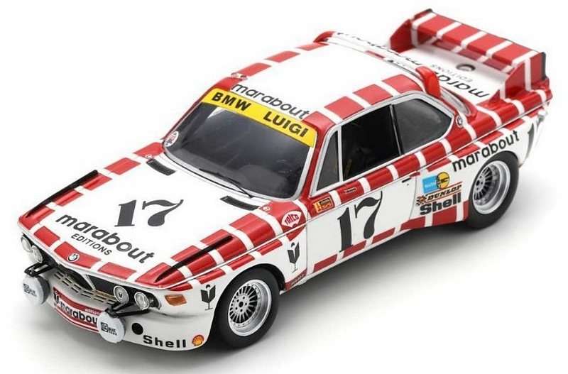 BMW 3.0 CSL #17 Spa 1973 Xhenceval - Braillard by spark-model