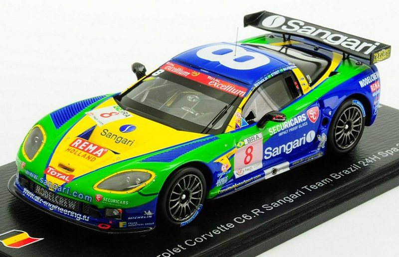 Chevrolet Corvette C6R #8 Spa 2009 Bernoldi-Streit-Maassen by spark-model