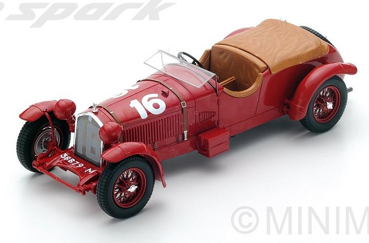 Alfa Romeo 8C #16 Winner Le Mans 1931 Howe - Birkin by spark-model