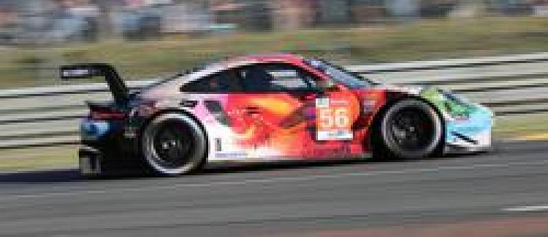 Porsche 911 RSR #56 Winner LMGTE AM Class Le Mans 2019 Lindsey - Perfetti -Berg by spark-model
