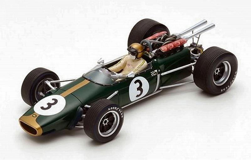 Brabham BT24 #3 Winner GP France 1967 Jack Brabham by spark-model