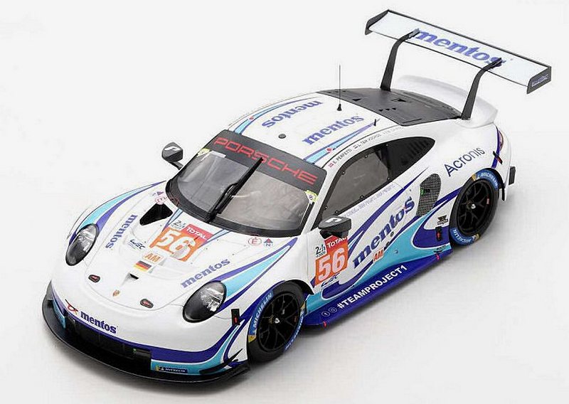 Porsche 911 RSR #56 Le Mans 2020 Cairoli - Perfetti - Den Voorde 1:18 by spark-model