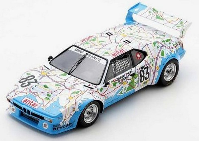 BMW M1 #83 Le Mans 1980 Pironi - Quester - Mignot by spark-model