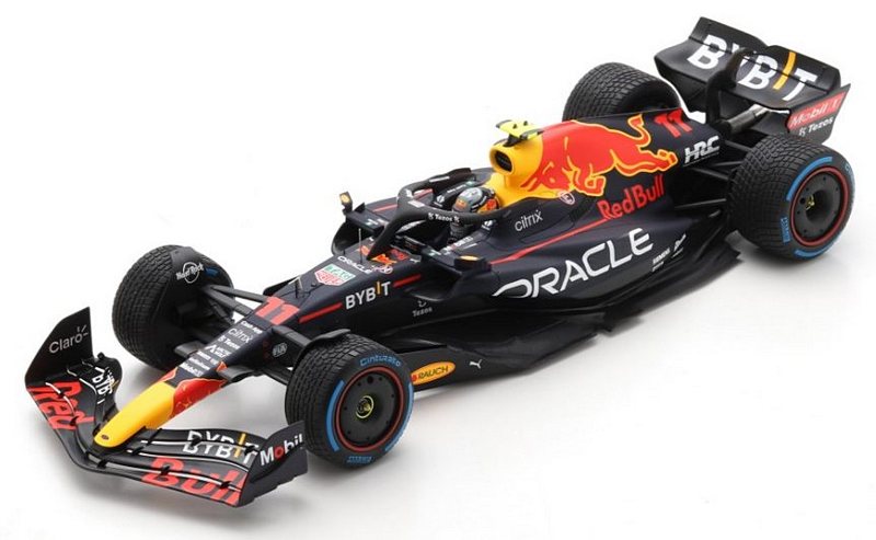 Red Bull RB18 #11 Winner GP Monaco 2022 Sergio Perez (with display case) by spark-model