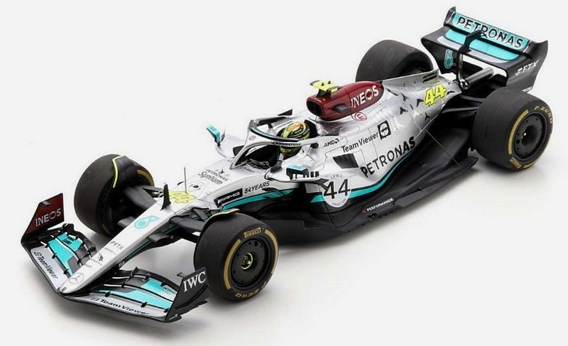 Mercedes W13 AMG #44 GP Belgium 2022 Lewis Hamilton by spark-model