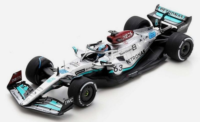 Mercedes W13 AMG #63 GP Belgium 2022 George Russell by spark-model