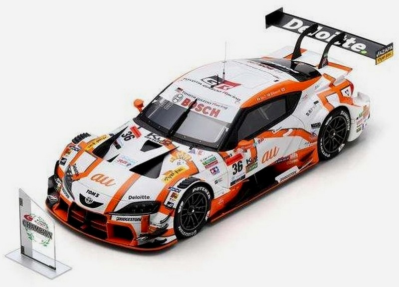 Toyota Supra GR Tom's #36 Champion SuperGT500 2023 Tsuboi-Miyata by spark-model