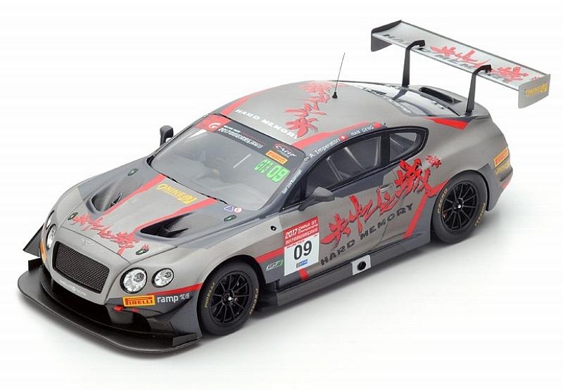 Bentley GT3 #09 China GT Championship 2017 Geng - Imperatori by spark-model