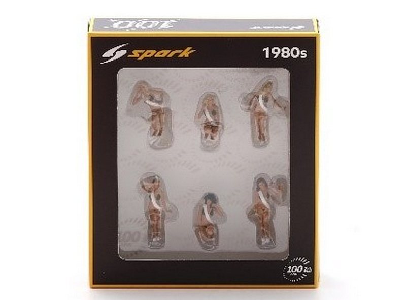 Grid Girls figurines 1980s by spark-model