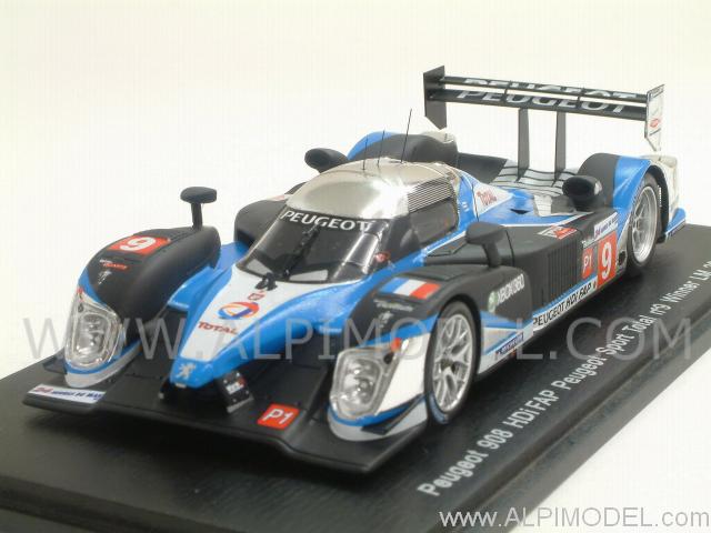 Peugeot 908 HDI FAP #9 Winner Le Mans 2009 Gene - Wurz - Brabham by spark-model