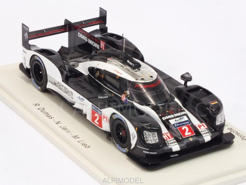Porsche 919 Hybrid #2 Winner Le Mans 2016 Dumas - Jani - Lieb - spark-model