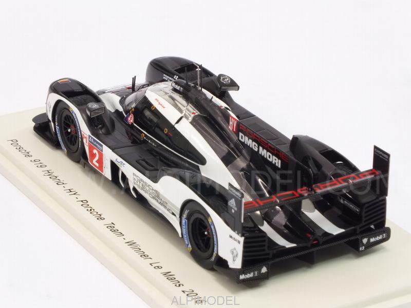 Porsche 919 Hybrid #2 Winner Le Mans 2016 Dumas - Jani - Lieb - spark-model