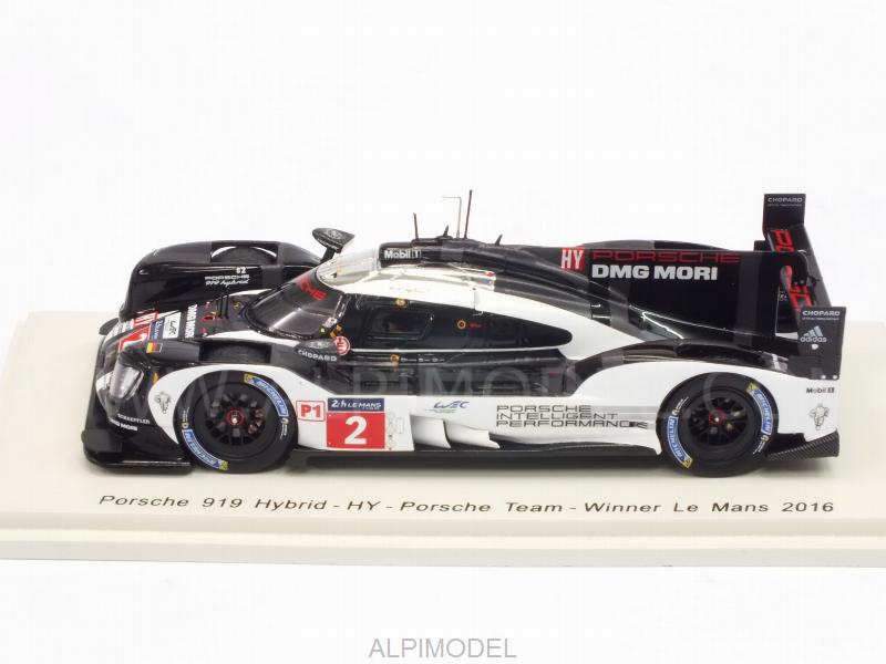 Porsche 919 Hybrid #2 Winner Le Mans 2016 Dumas - Jani - Lieb - spark-model