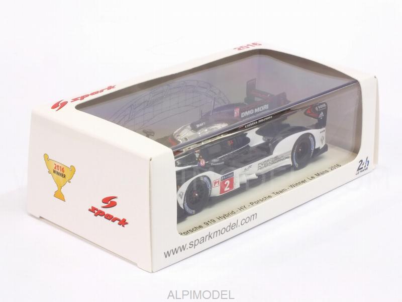 Porsche 919 Hybrid #2 Winner Le Mans 2016 Dumas - Jani - Lieb - spark-model