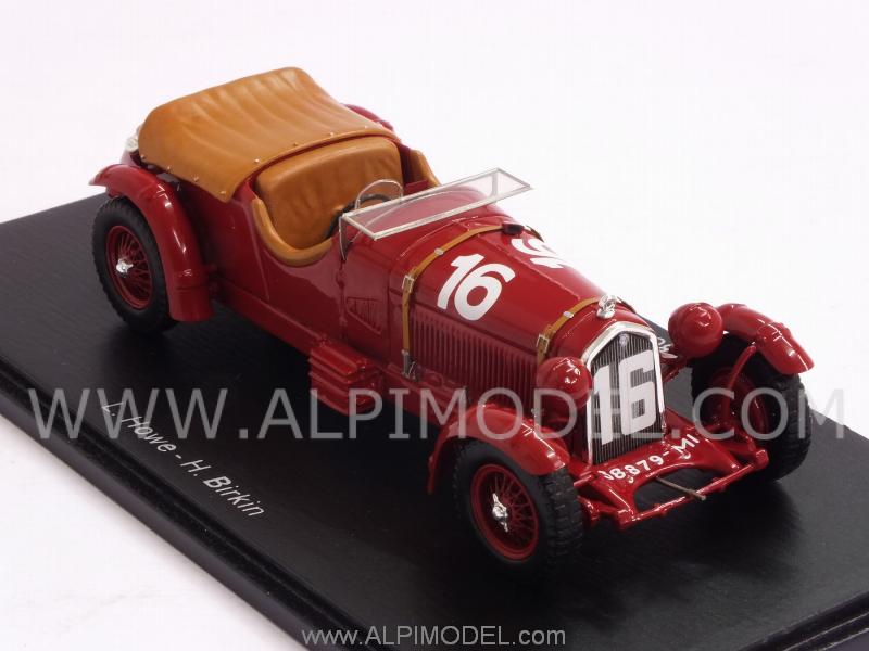 Alfa Romeo 8C #16 Winner Le Mans 1931 Lord Howe - H.Birkin - spark-model