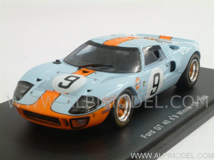 Ford GT40 #9 Winner Le Mans 1968 Rodriguez - Bianchi by spark-model