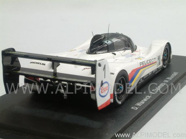 Peugeot 905 #1 Winner Le Mans 1992 Warwick - Dalmas - Blundell - spark-model