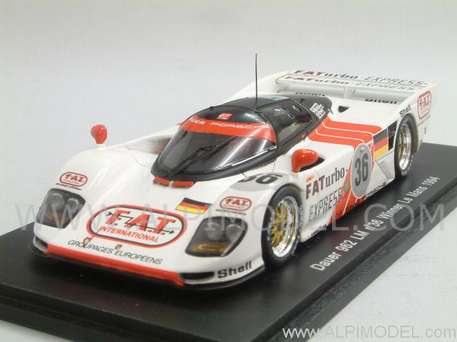 Porsche Dauer 962 LM #36 Winner Le Mans 1994 Baldi - Dalmas - Haywood by spark-model