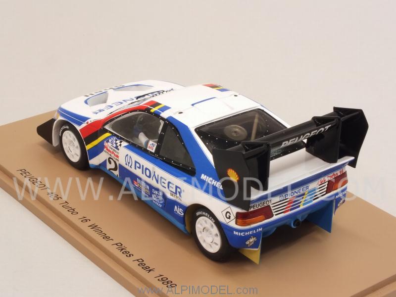 Peugeot 405 Turbo 16 #2 Winner Pikes Peak 1989 R.Unser - spark-model