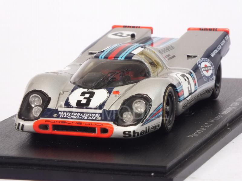 SPARK-MODEL 43SE71 Porsche 917 #3 Winner 12h Sebring 1971 Elford