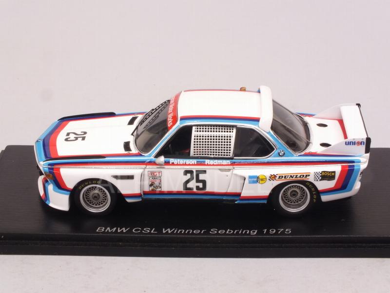 BMW 3.0 CSL #28 Winner Sebring 1975 Redman - Moffat - Posey - Stuck - spark-model