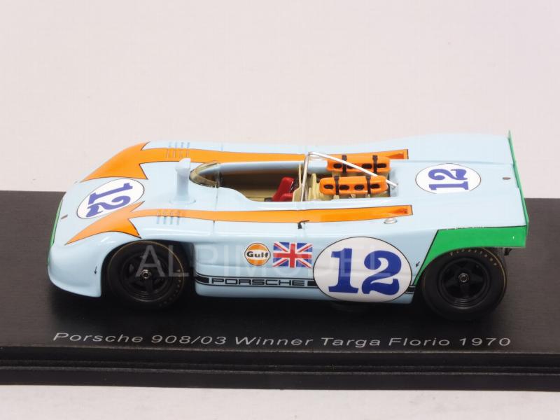 Porsche 908/3 #12 Winner Targa Florio 1970 Siffert - Redman - spark-model