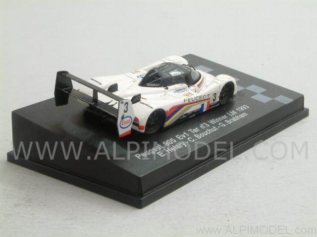 SPARK-MODEL 87LM93 Peugeot 905 #3 Winner Le Mans 1993 (H0- 1/87 