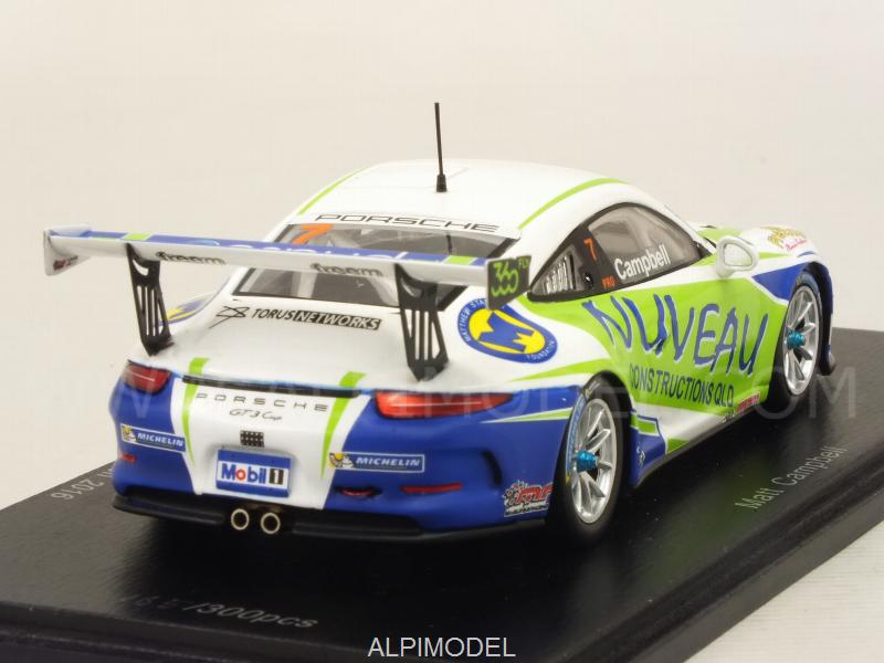 Porsche Carrera Cup #7 Australia Champion 2016 Matt Campbell - spark-model