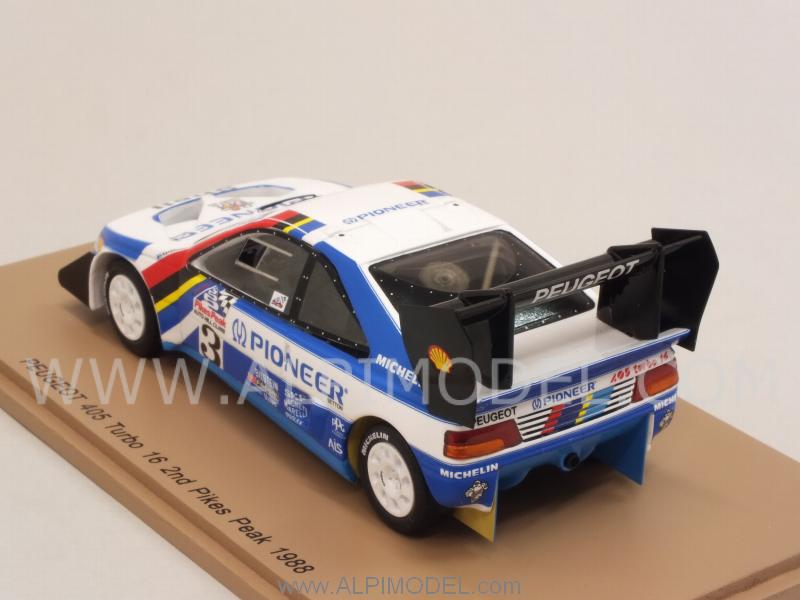 Peugeot 405 Turbo 16 #3 2nd Pikes Peak 1988 J.Kankkunen - spark-model