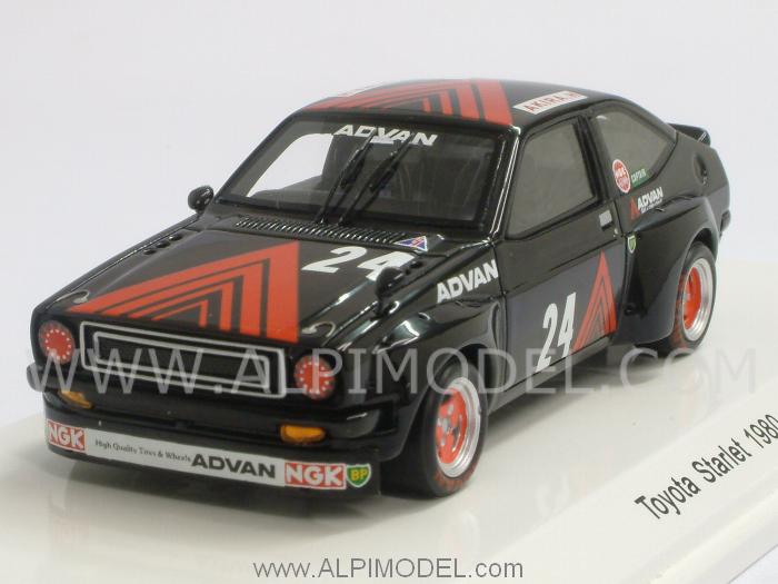Toyota Starlet 1980 #24 A.Hagiwara by spark-model