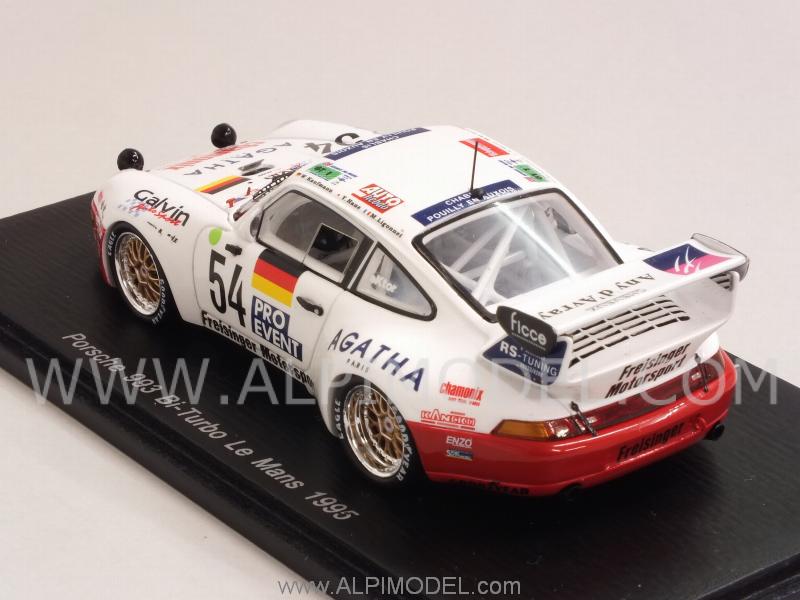 Porsche 911 Bi-Turbo (993) #54 Le Mans 1995 Kaufmann - Hane - Ligonnet - spark-model