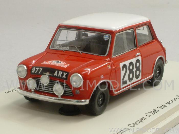 Morris Mini Cooper #288 Rally Monte Carlo 1963 Aaltonen - Ambrose by spark-model