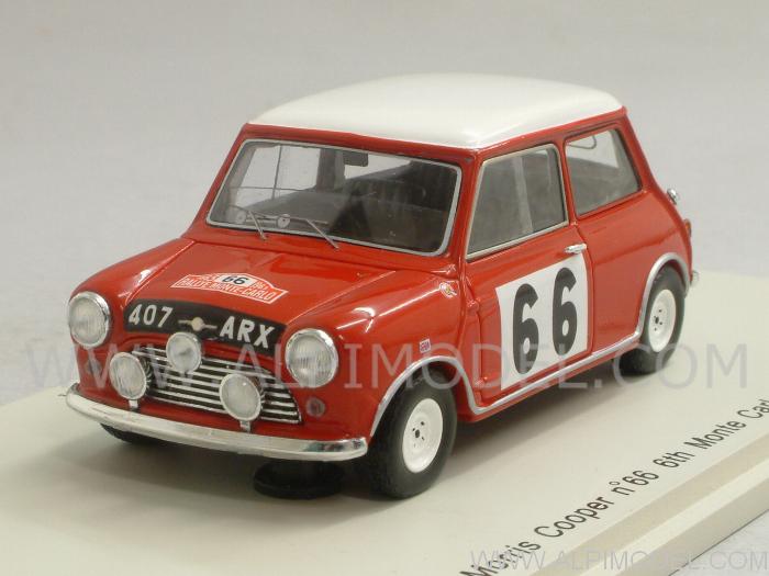 Morris Mini Cooper #66 Rally Monte Carlo 1963 Hopkirk - Scott by spark-model