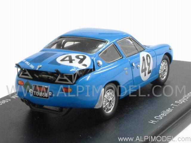 Abarth Simca 1300 #42 Le Mans 1962 Oreiller - Spychiger - spark-model