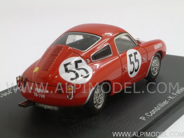 Abarth 700 S #55 Le Mans 1961 Condriller - Foitek - spark-model