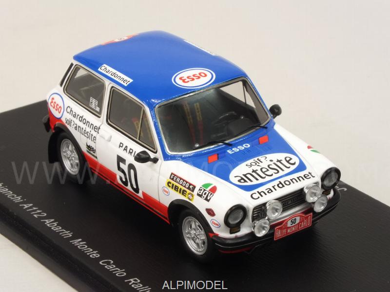 Autobianchi A112 Abarth #50 Rally Monte Carlo 1976 Malcher - Pagani - spark-model